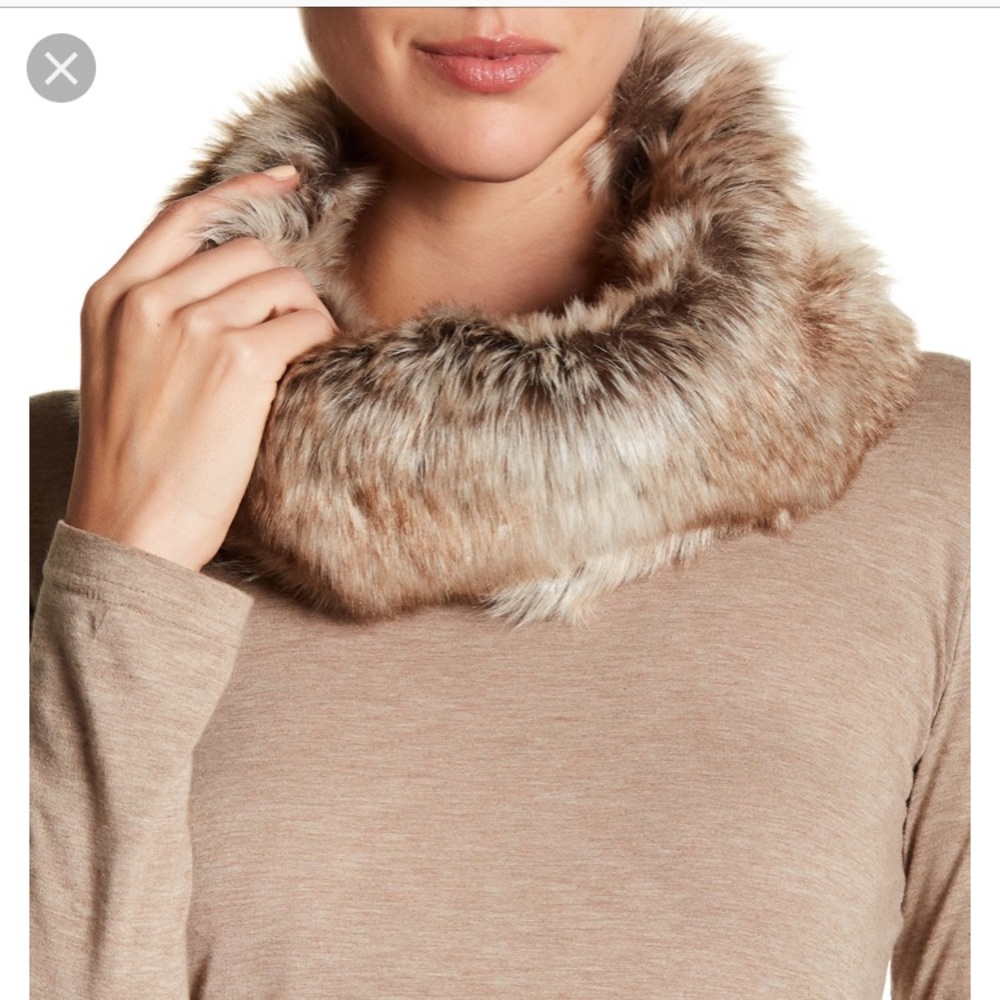 Barney’s New York Faux Fur Cowl